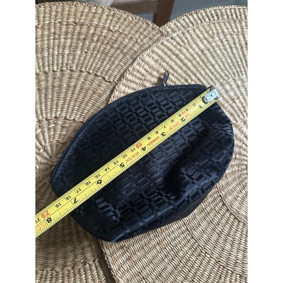 Small black clutch make up bag - Picture 2 of 7